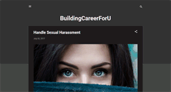 Desktop Screenshot of buildingcareerforu.blogspot.com