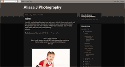 Desktop Screenshot of alissajphotography.blogspot.com