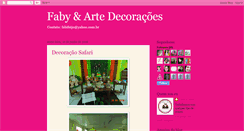 Desktop Screenshot of fabyearte.blogspot.com