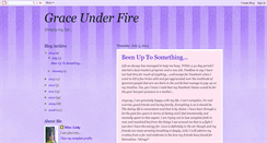 Desktop Screenshot of graceundafire.blogspot.com