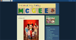 Desktop Screenshot of meandmybabymcgee.blogspot.com