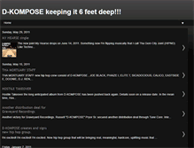 Tablet Screenshot of dkompose.blogspot.com