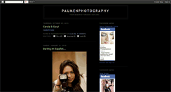 Desktop Screenshot of paumenphotography.blogspot.com