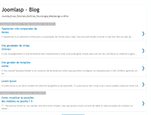 Tablet Screenshot of joomlasp.blogspot.com