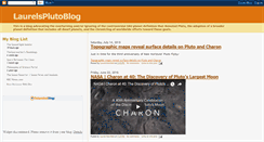 Desktop Screenshot of laurelsplutoblog.blogspot.com