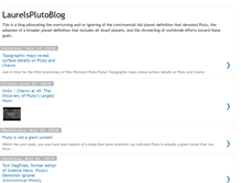 Tablet Screenshot of laurelsplutoblog.blogspot.com