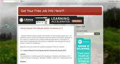 Desktop Screenshot of naijajobsconsult.blogspot.com