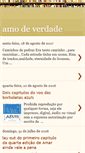 Mobile Screenshot of amodeverdade.blogspot.com