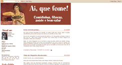 Desktop Screenshot of aiquefome.blogspot.com
