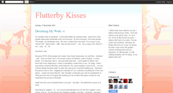 Desktop Screenshot of myflutterbykisses.blogspot.com