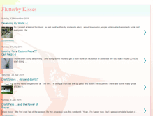 Tablet Screenshot of myflutterbykisses.blogspot.com