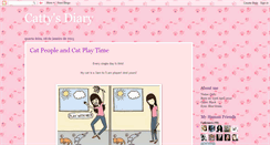 Desktop Screenshot of cattysdiary.blogspot.com