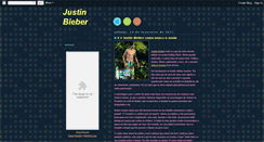 Desktop Screenshot of justinbieber2010.blogspot.com