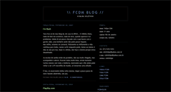 Desktop Screenshot of fcdm.blogspot.com