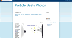 Desktop Screenshot of particlebeatsphoton.blogspot.com