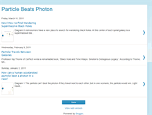 Tablet Screenshot of particlebeatsphoton.blogspot.com
