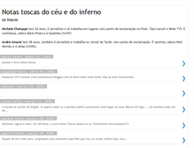 Tablet Screenshot of notastoscas.blogspot.com