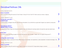 Tablet Screenshot of downloadsoftware312.blogspot.com