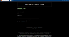 Desktop Screenshot of historialmayo2009fo.blogspot.com