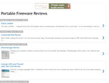 Tablet Screenshot of portablefreewarereviews.blogspot.com