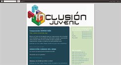 Desktop Screenshot of inclusionjoven.blogspot.com