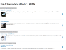 Tablet Screenshot of elaintermediateblock12009.blogspot.com