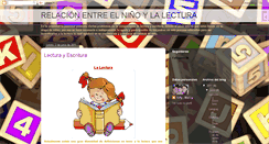 Desktop Screenshot of infanciaylalectura.blogspot.com