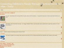 Tablet Screenshot of childnatureamericanlit.blogspot.com