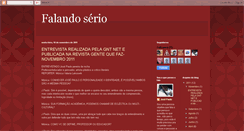 Desktop Screenshot of josepaulofalaserio.blogspot.com