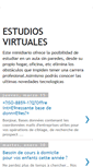 Mobile Screenshot of estudiosvirtualesdistancia.blogspot.com