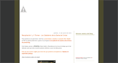 Desktop Screenshot of loscaballerosdeladamadecristal2.blogspot.com