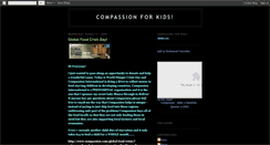 Desktop Screenshot of compassionforkids.blogspot.com