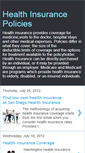Mobile Screenshot of healthinsurance-policies.blogspot.com