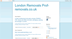 Desktop Screenshot of londonremovalsprof-removalscouk.blogspot.com