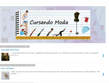 Tablet Screenshot of cursandomoda.blogspot.com