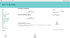 Desktop Screenshot of howtobetaller-celebrityheights.blogspot.com