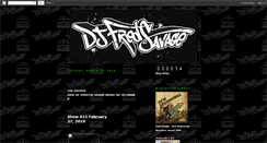 Desktop Screenshot of djfredsavage.blogspot.com