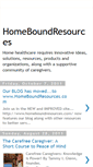 Mobile Screenshot of homeboundresources.blogspot.com