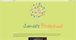 Desktop Screenshot of missjamiespreschool.blogspot.com