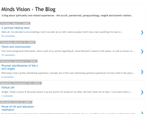 Tablet Screenshot of mindsvision.blogspot.com