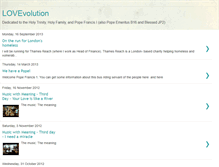 Tablet Screenshot of catholic-lovevolution.blogspot.com