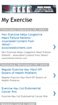 Mobile Screenshot of myexercise-chuck.blogspot.com