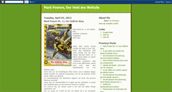 Desktop Screenshot of mark-powers.blogspot.com