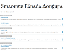 Tablet Screenshot of aonghus.blogspot.com