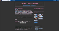 Desktop Screenshot of changesgoingsouth.blogspot.com