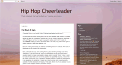 Desktop Screenshot of hiphopcheerleader.blogspot.com