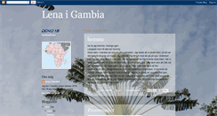 Desktop Screenshot of lenaigambia.blogspot.com