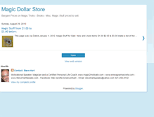 Tablet Screenshot of magicdollarstore.blogspot.com