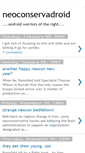Mobile Screenshot of neoconservadroid.blogspot.com