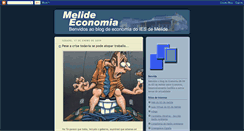 Desktop Screenshot of economiamelide.blogspot.com